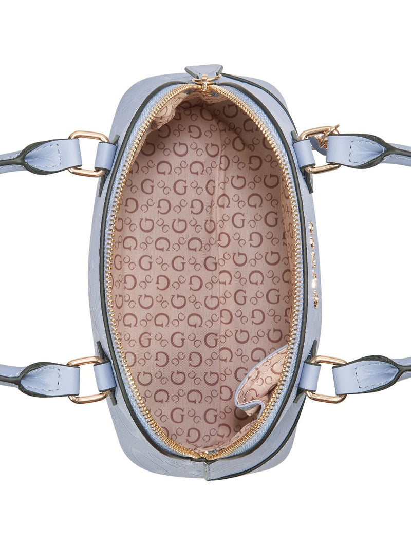 Lexy Mini Crossbody Top Zip Bag - Light Blue