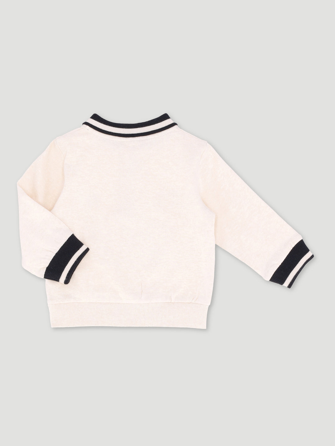 Baby Boys Statement Golfer - Cream