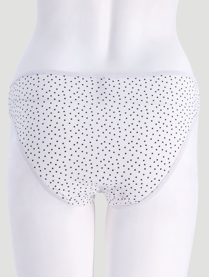 5 Pack Cotton Stretch Bikini Panties - Multi