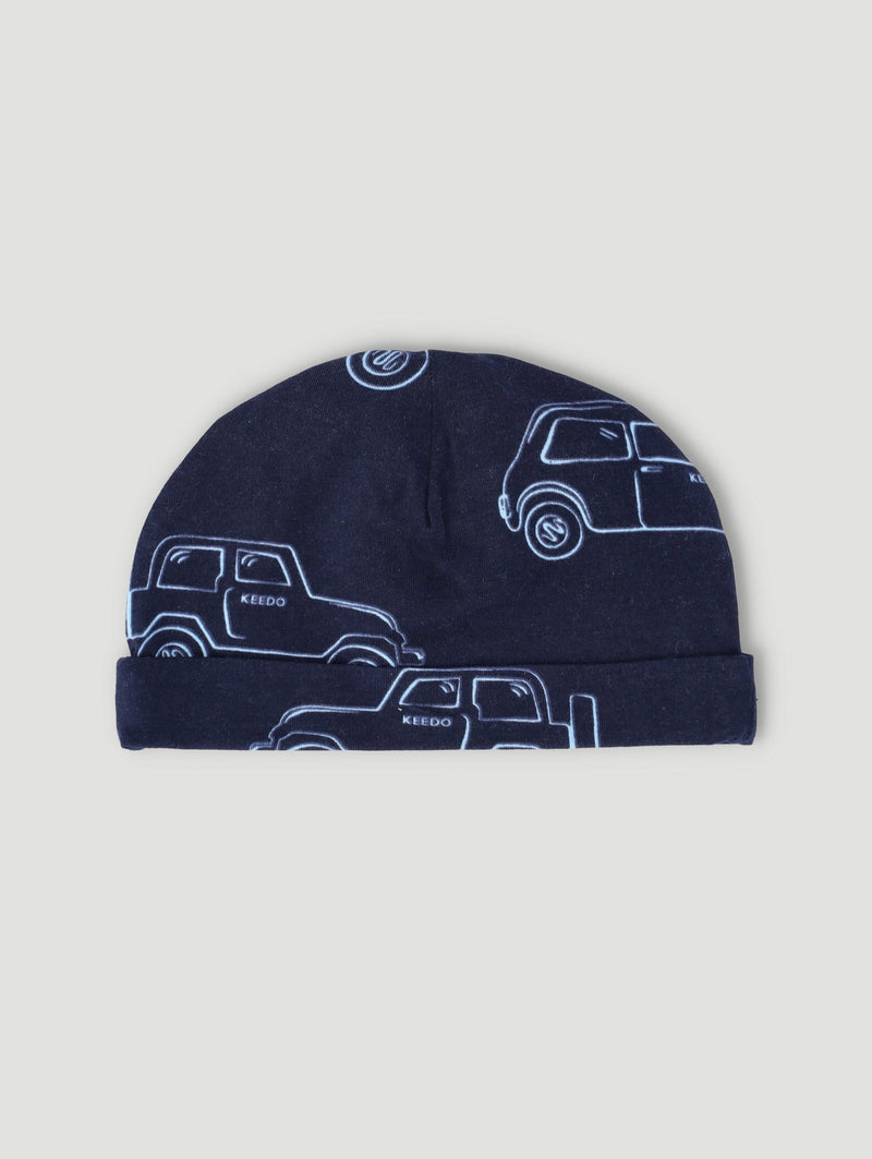 Keedo Baby Boys Cars Beanie