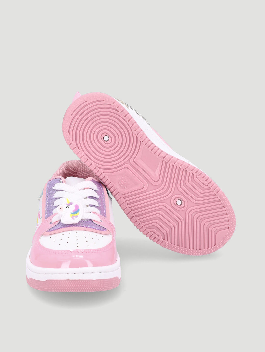 Pre-Girls Glitter Court Sneaker - Multi