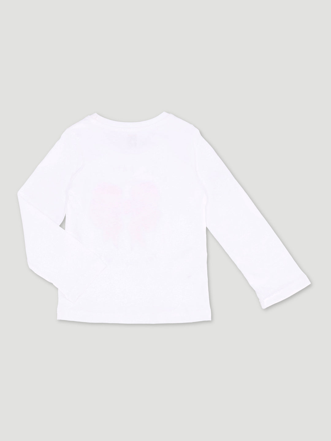 Pre-Girls Long Sleeve Tee - White