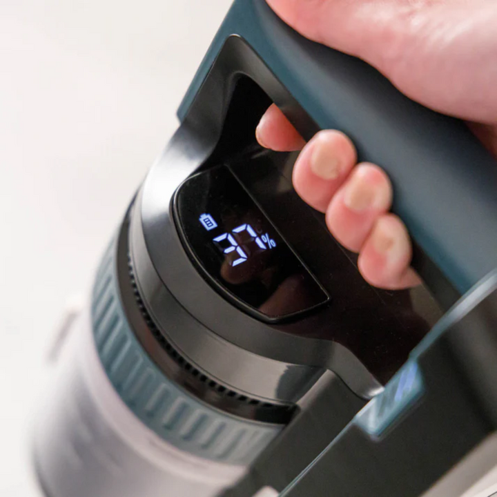 Cordless Rechargeable Plastic Vacuum Cleaner - Black