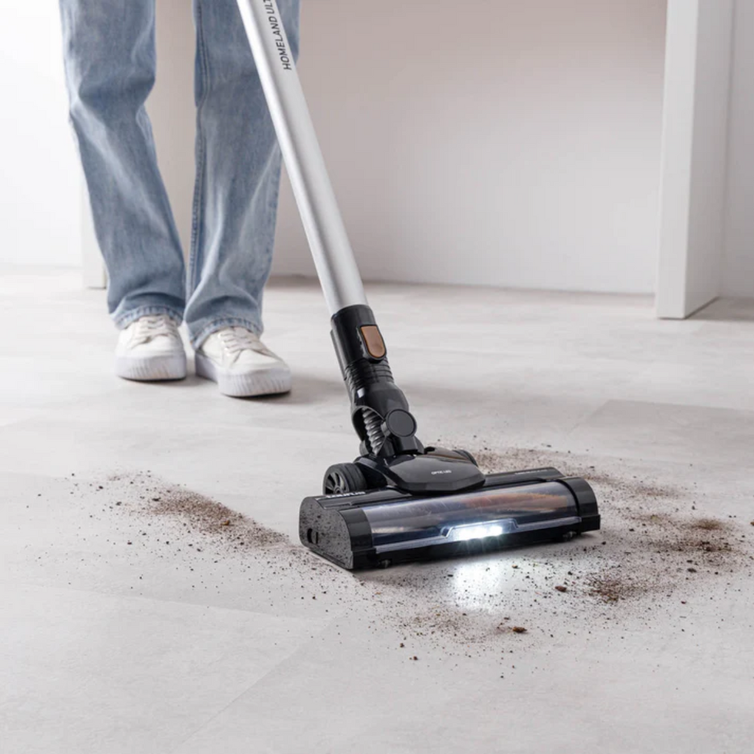 Cordless Rechargeable Plastic Vacuum Cleaner - Black