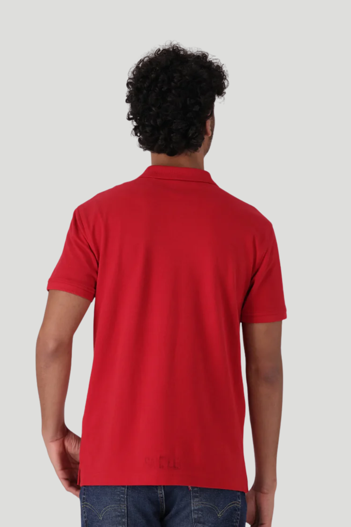 Ama Hm Polo Golfer - Red