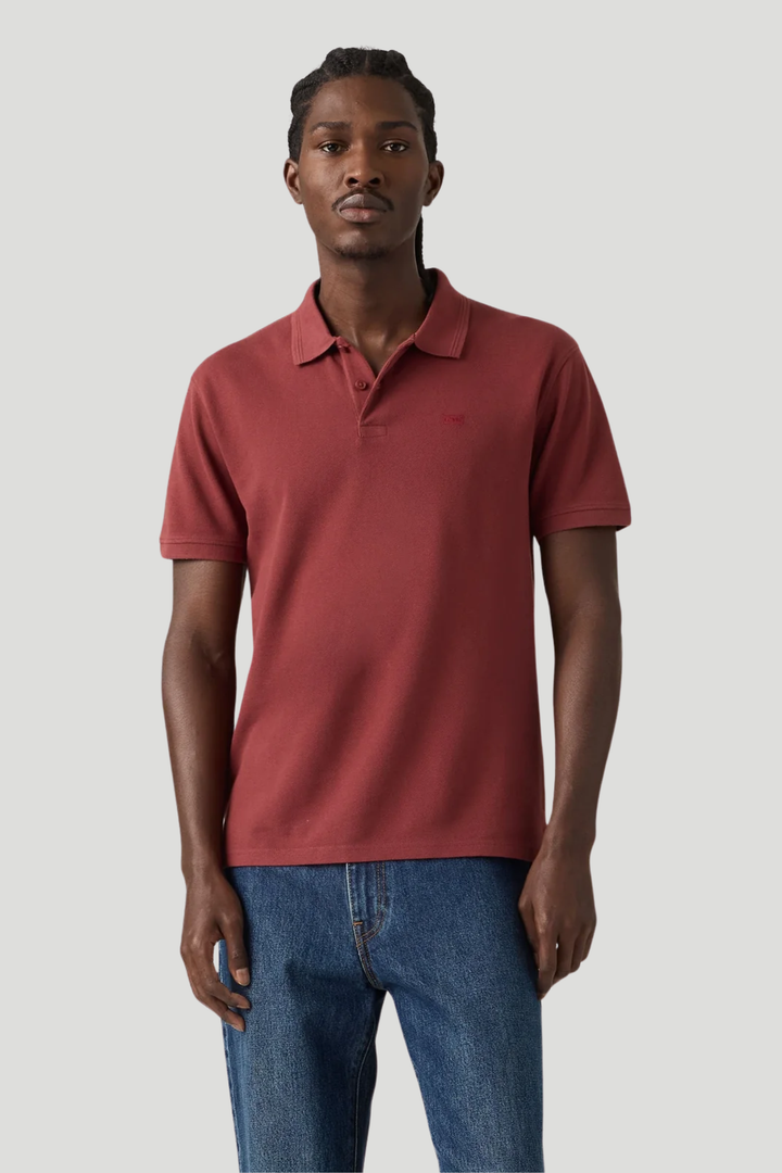 Ama Hm Polo Golfer - Burgundy