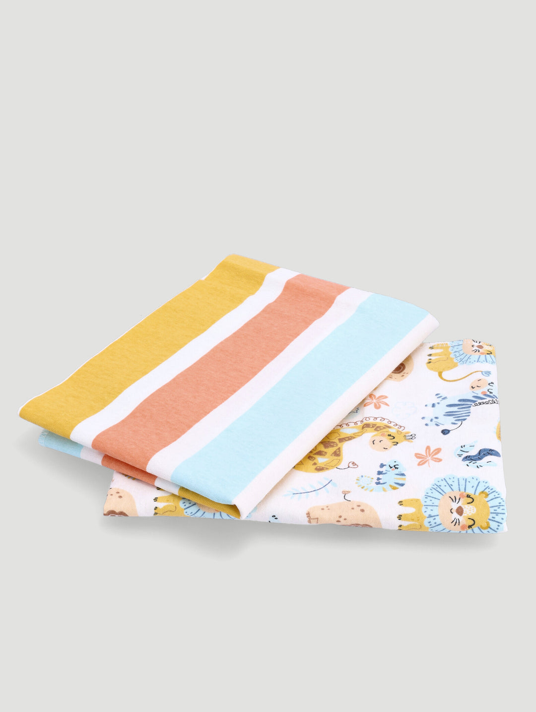 Baby Boys 2 Pack Lion & Friends/Stripes Receiver  - Multi