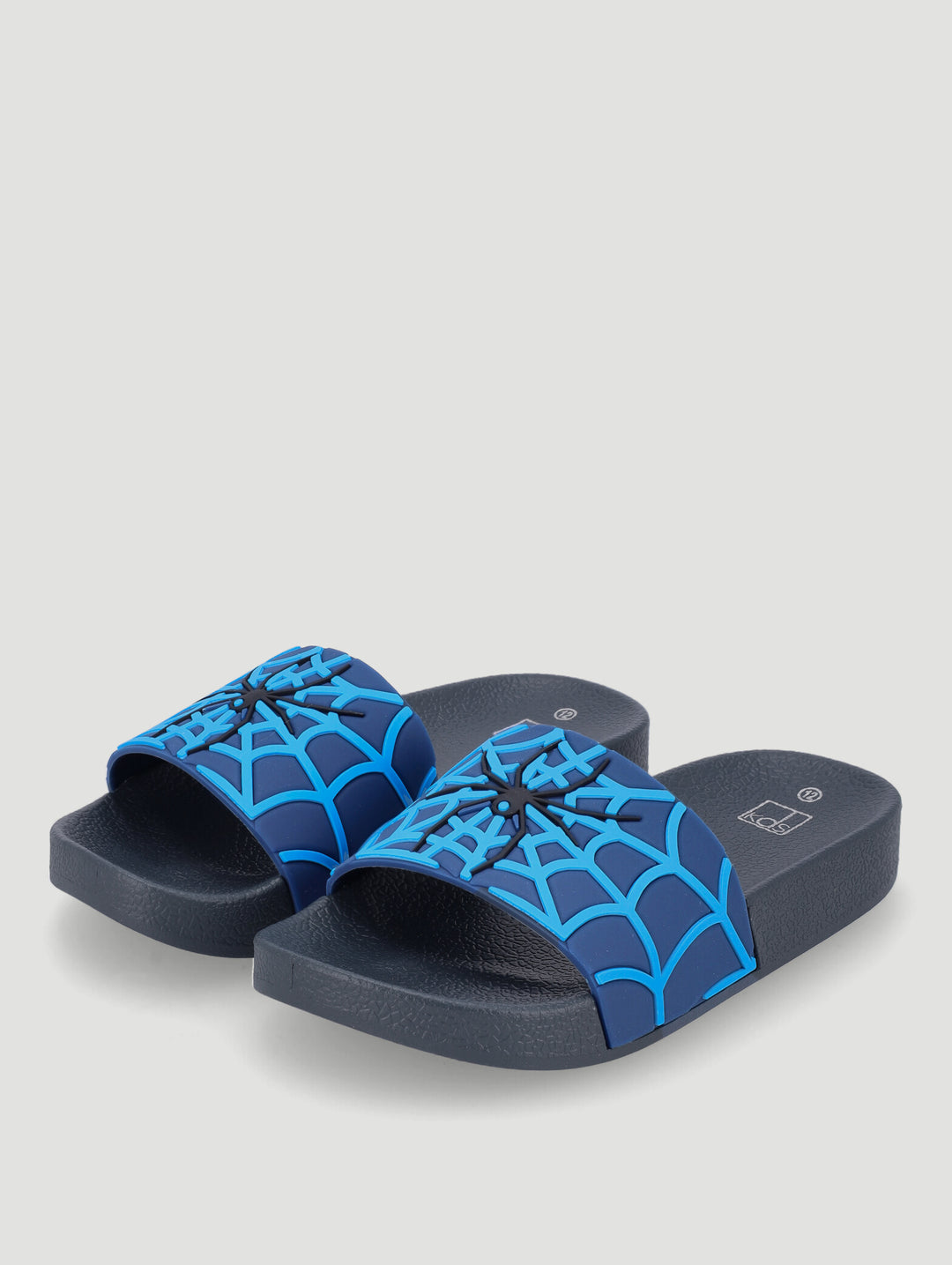 Pre-Boys Web Rubber Slide - Blue