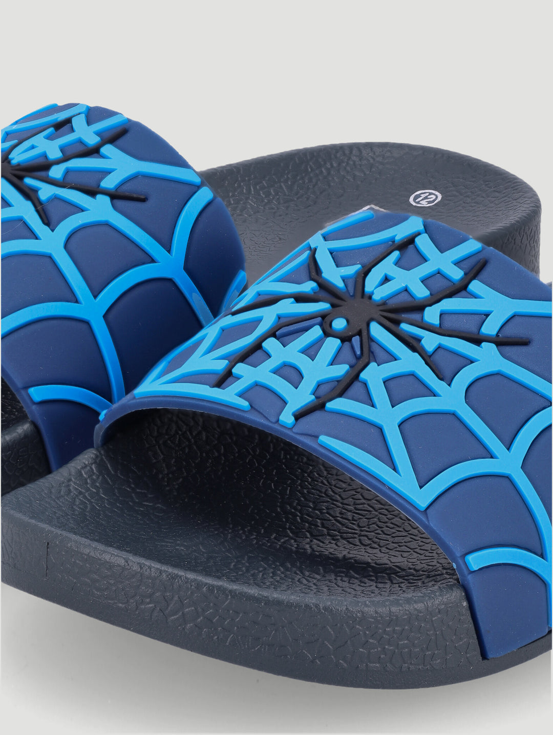 Pre-Boys Web Rubber Slide - Blue