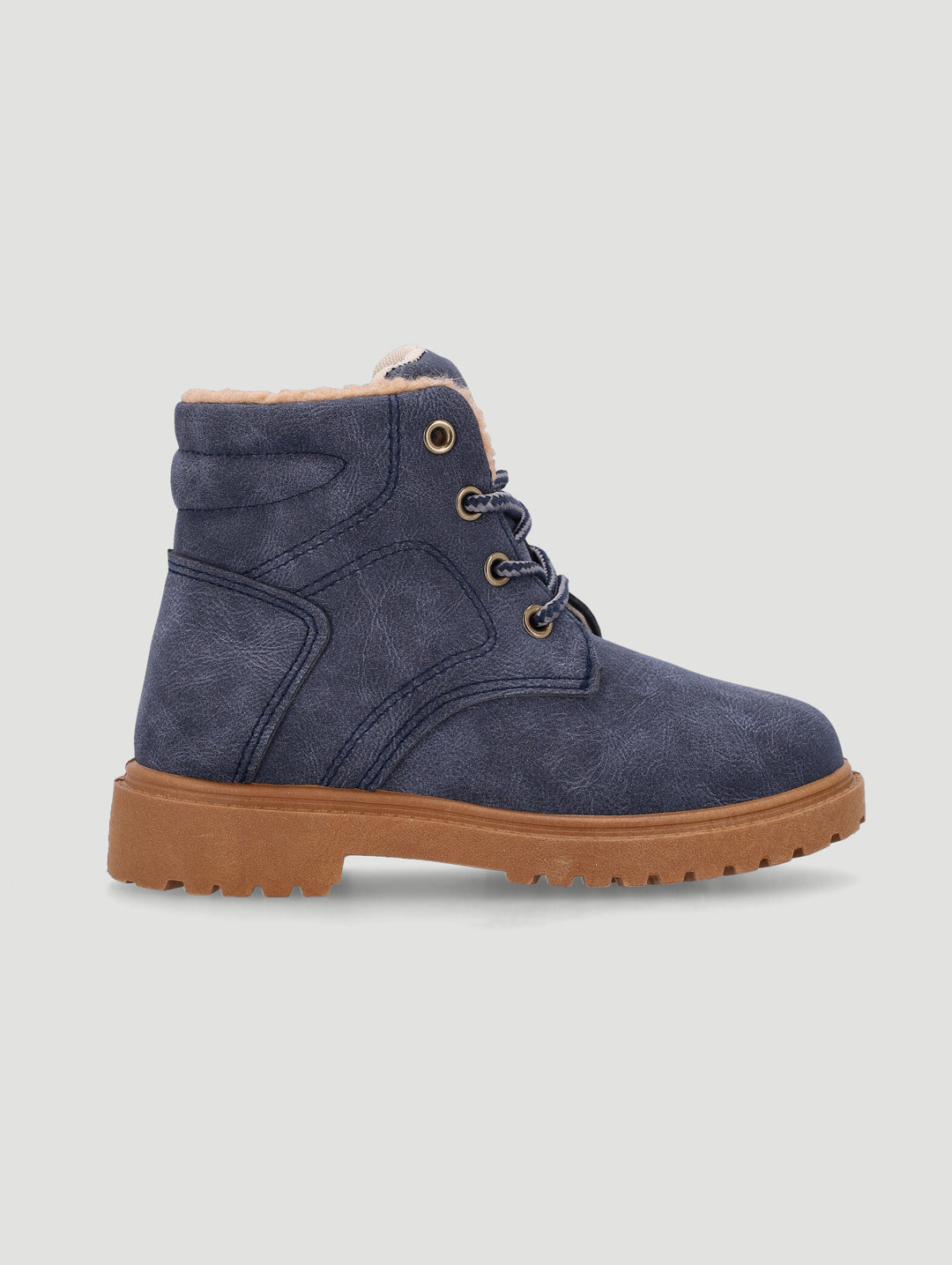 Pre-Boys Hiker Boot - Navy