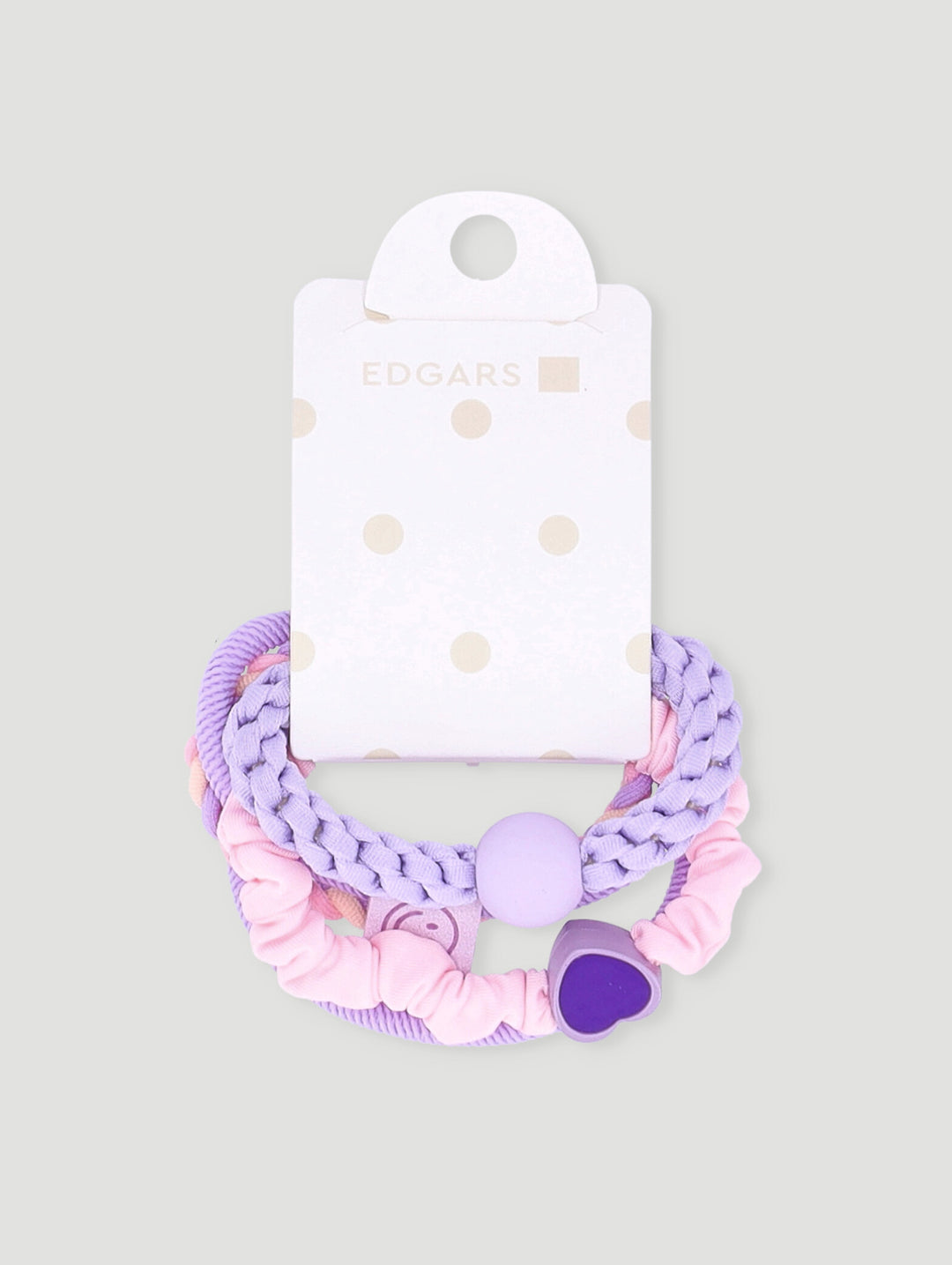 Pre-Girls Hair Elastics - Lilac