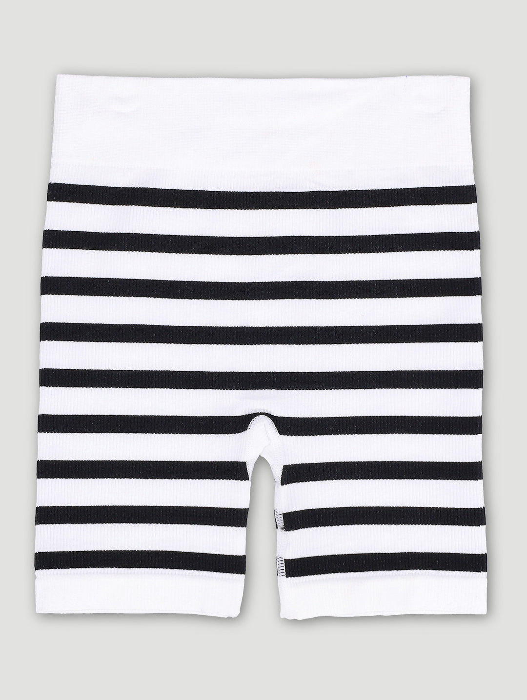Pre-Girls Seamless Stripe Cycle Shorts - Black