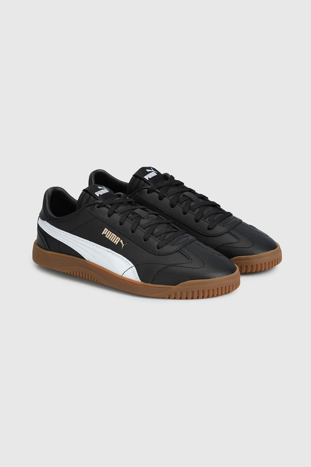 Club 5V5 Sneaker With Gum Sole - Black/White