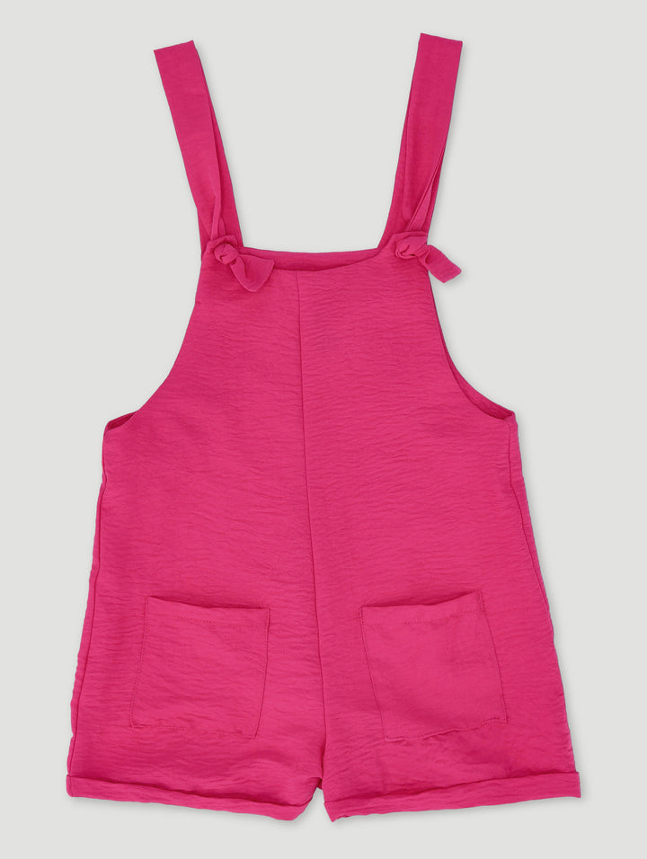 Girls Airflow Dungaree - Cerise