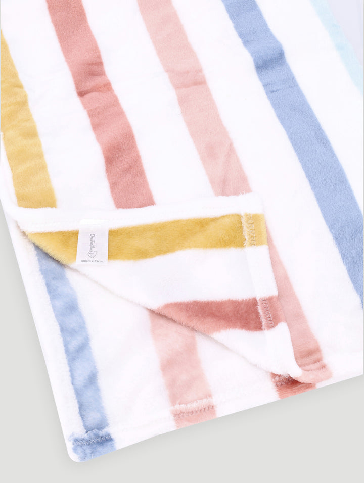 Baby Girls Coral Fleece Blanket - Multi