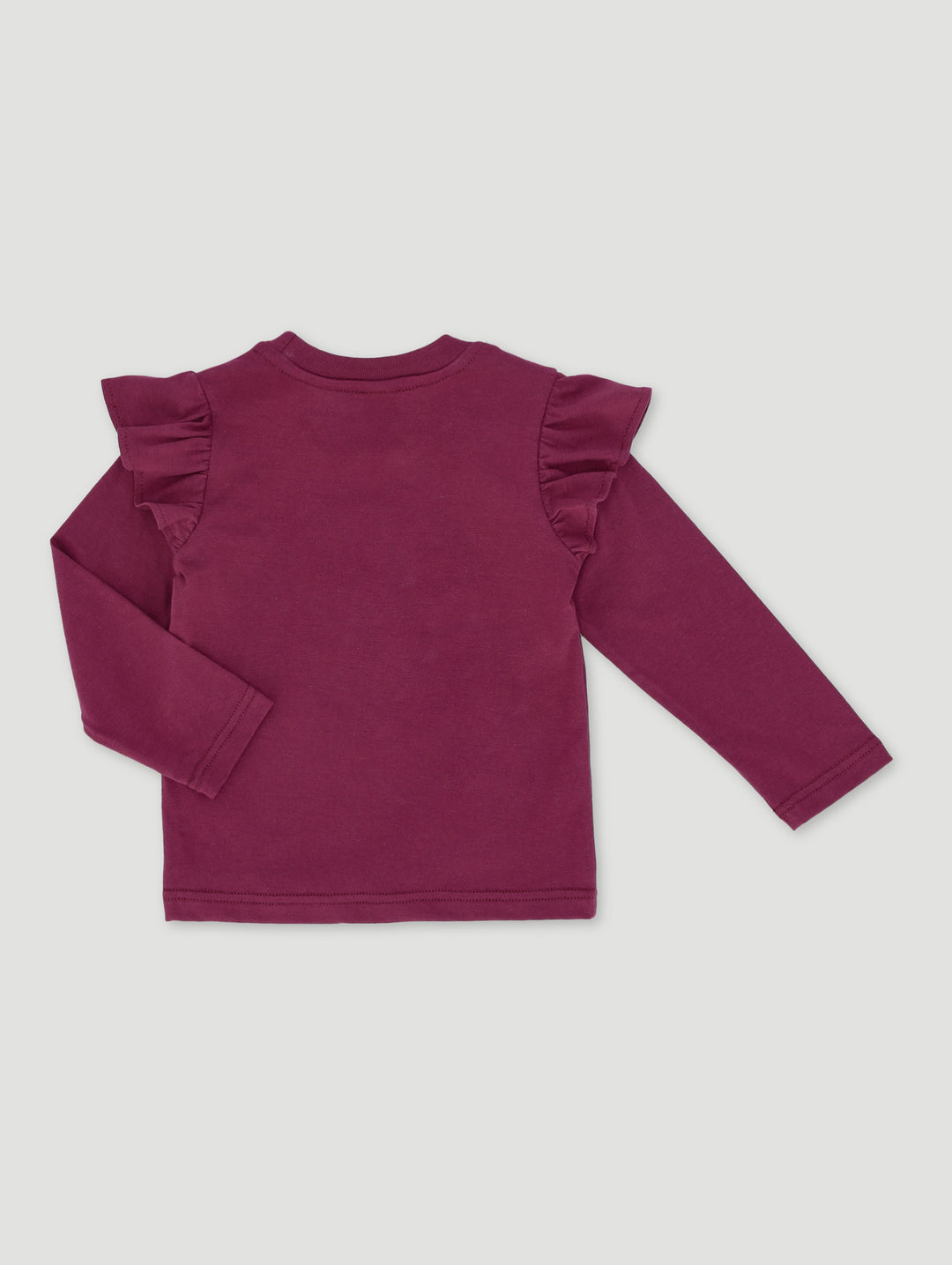 Pre-Girls Long Sleeve Tee - Burgundy
