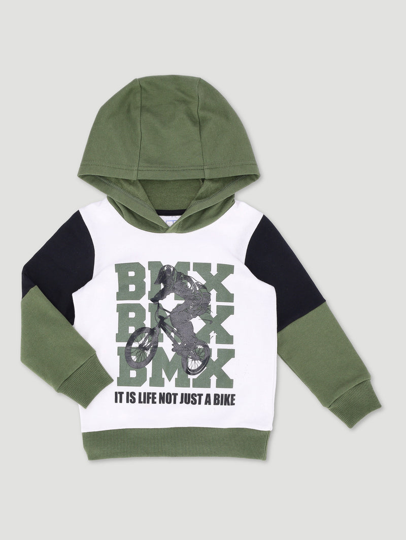 Pre-Boys BMX Hoodie - Olive
