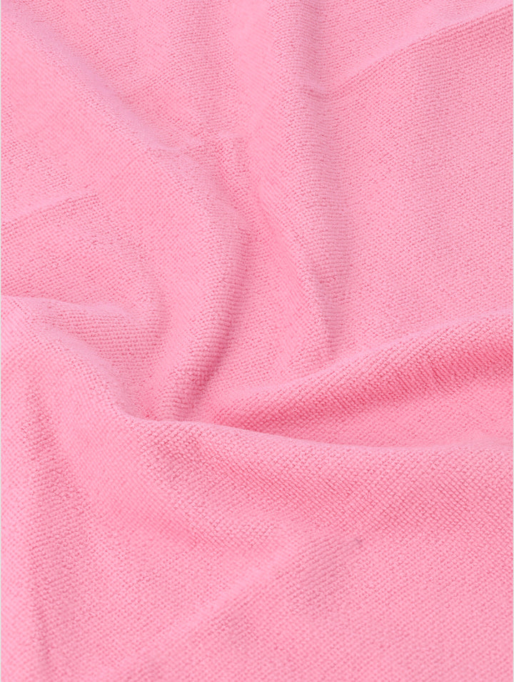 Baby Girls Floral Hooded Towel - Pink