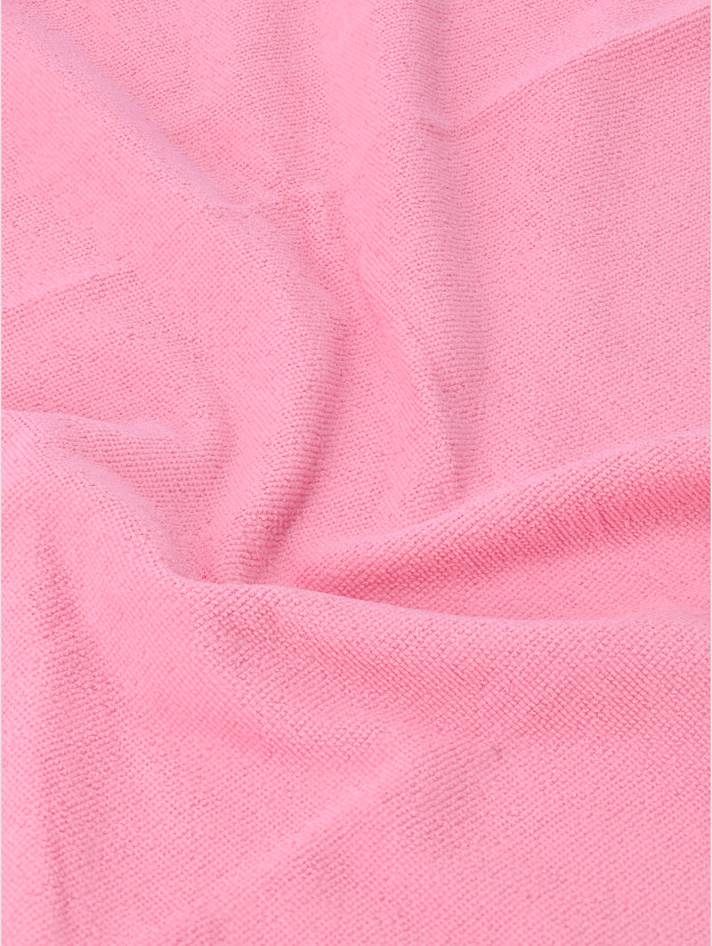 Baby Girls Floral Hooded Towel - Pink