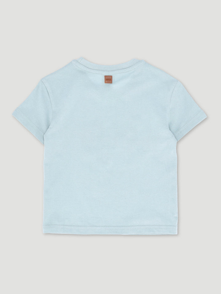 Girls Butterfly & Rosegold Lurex Embroidered Top