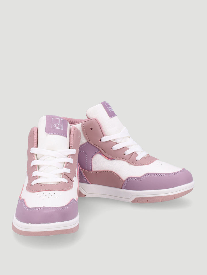 Pre-Girls High-Top Sneaker - Lilac