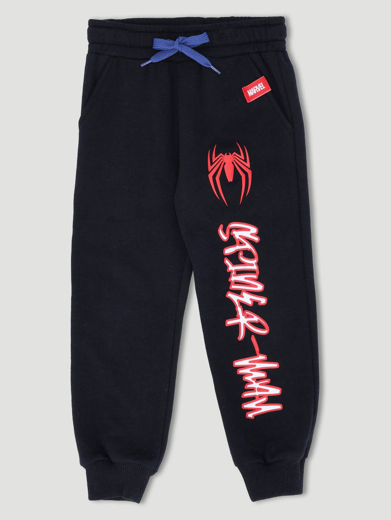Pre-Boys Spiderman Jogger - Black