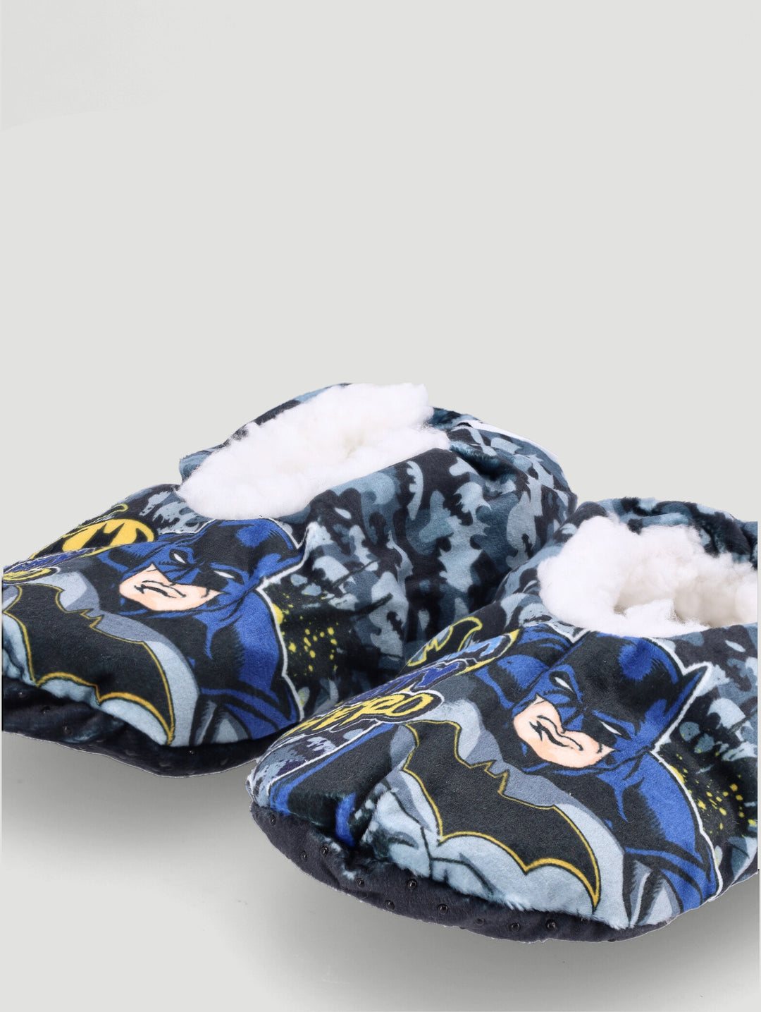 Pre-Boys Batman Sherpa Sock Shoe - Black