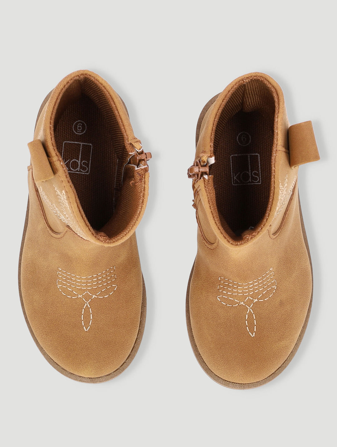 Pre-Girls Western Boot - Tan