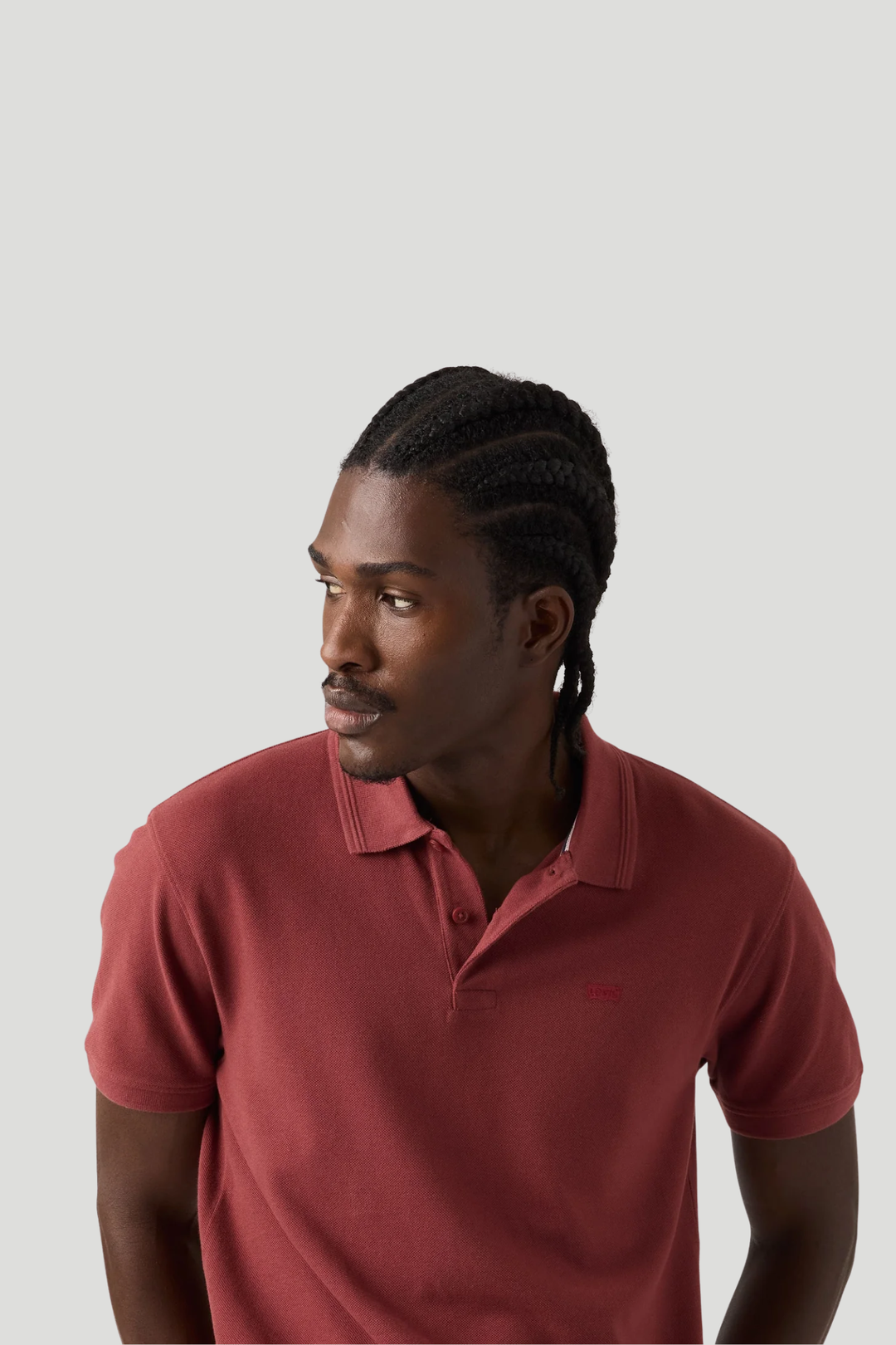 Ama Hm Polo Golfer - Burgundy
