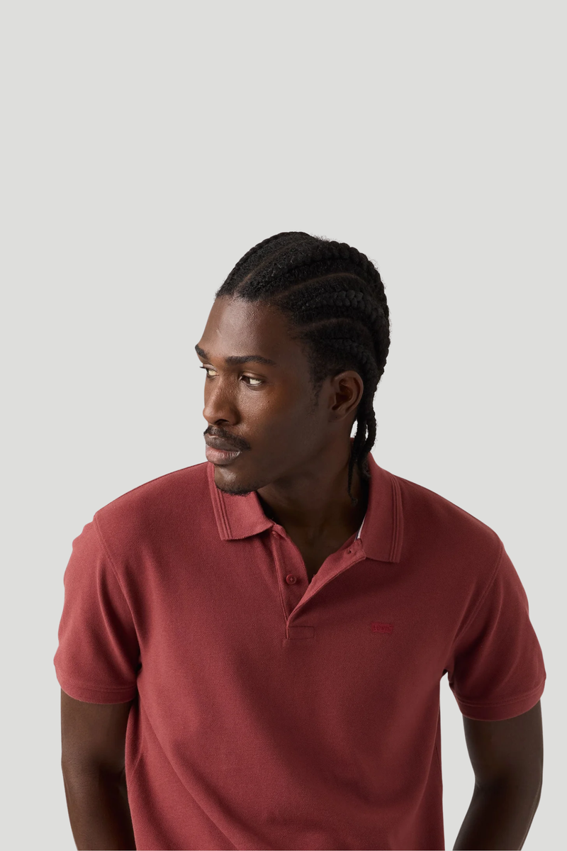 Ama Hm Polo Golfer - Burgundy