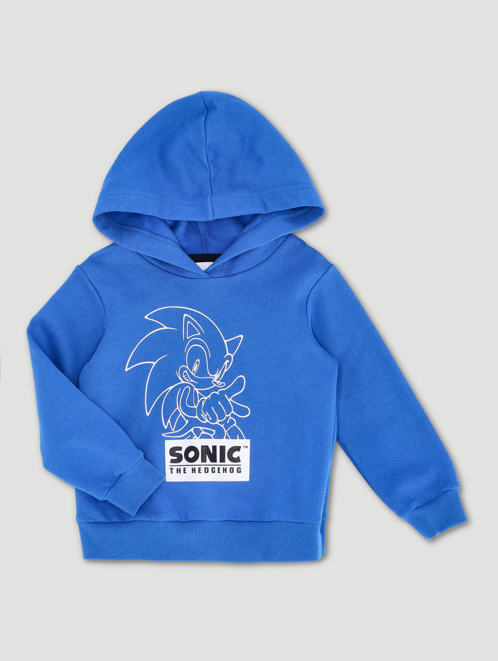 Pre-Boys Sonic Fleece Hoody - Blue