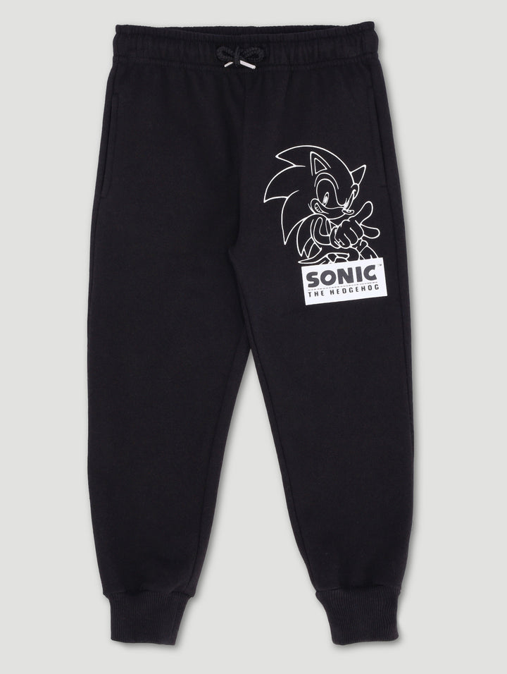 Pre-Boys Sonic Fleece Jogger - Black