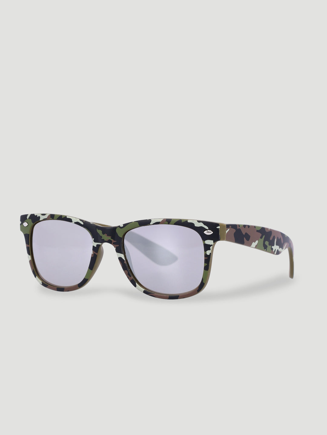 Pre-Boys Matte Wayfarer Sunglasses - Camo