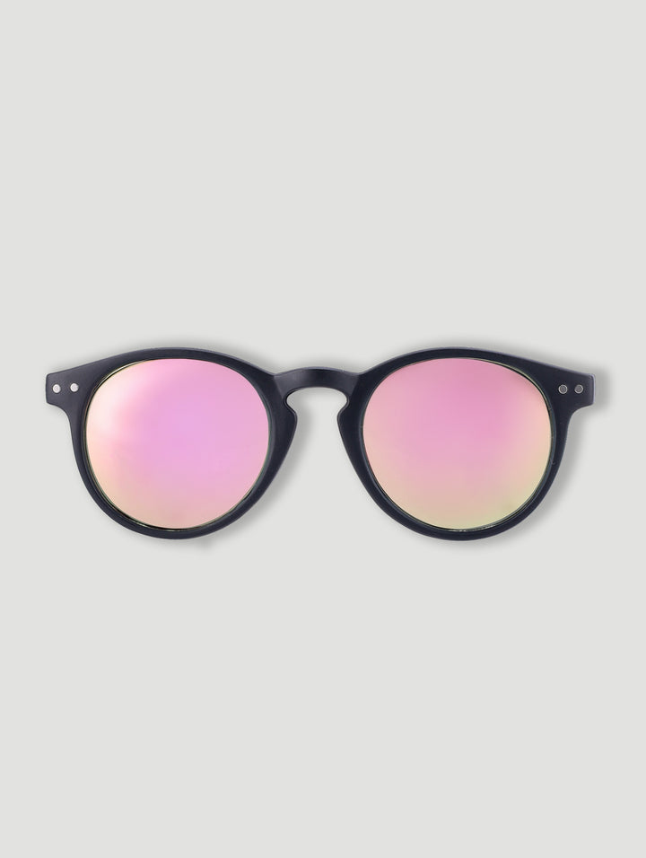 Pre-Boysmatte Metal Round Sunnies - Silver
