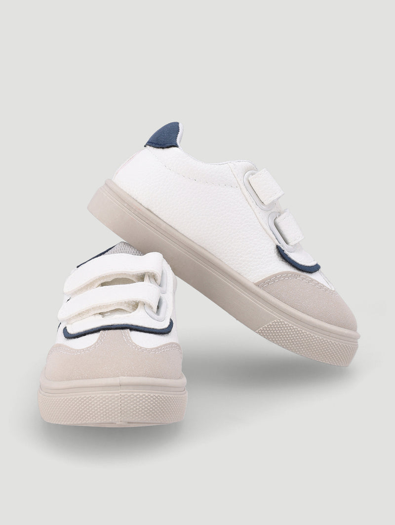 Pre-Boys Zigzag Sneaker - White