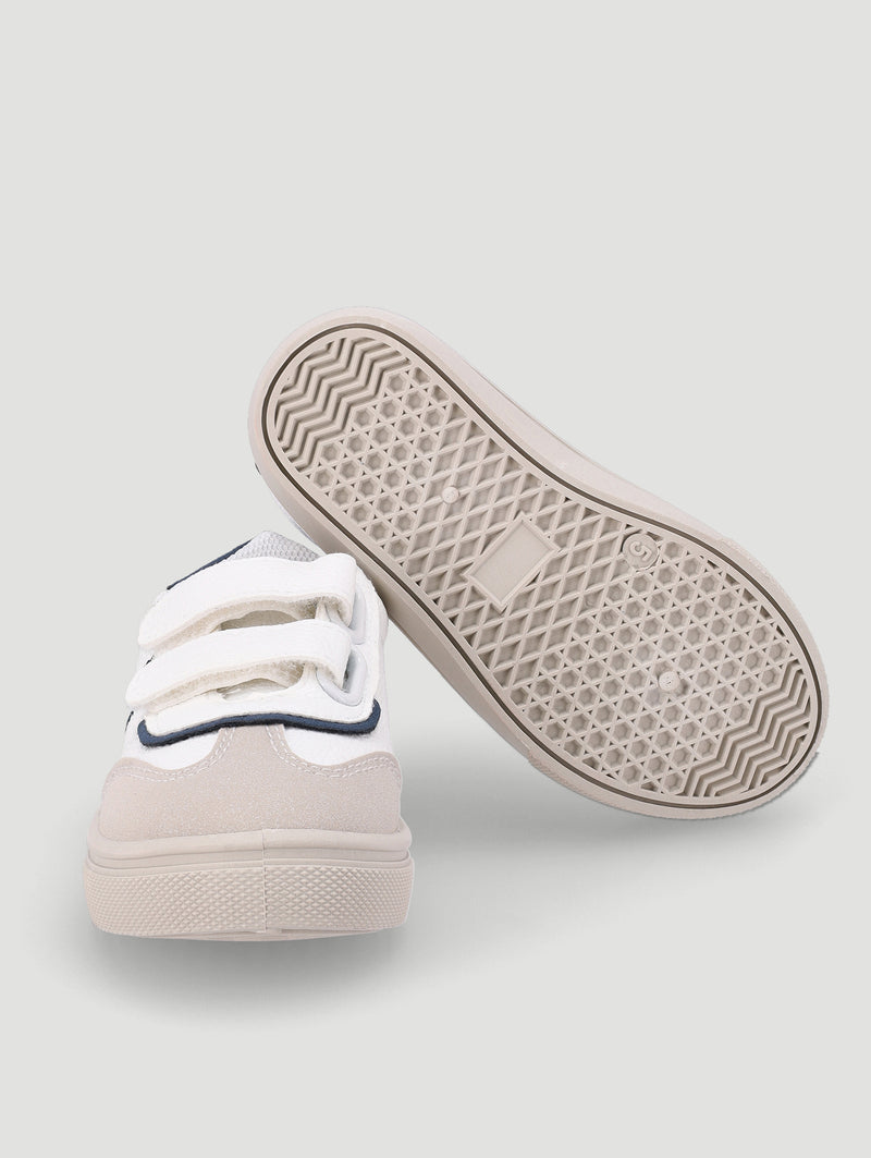 Pre-Boys Zigzag Sneaker - White