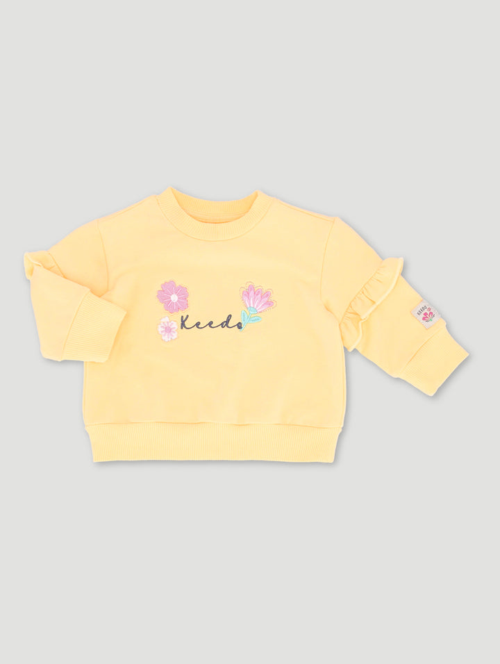 Baby Girls Fashion Top - Yellow