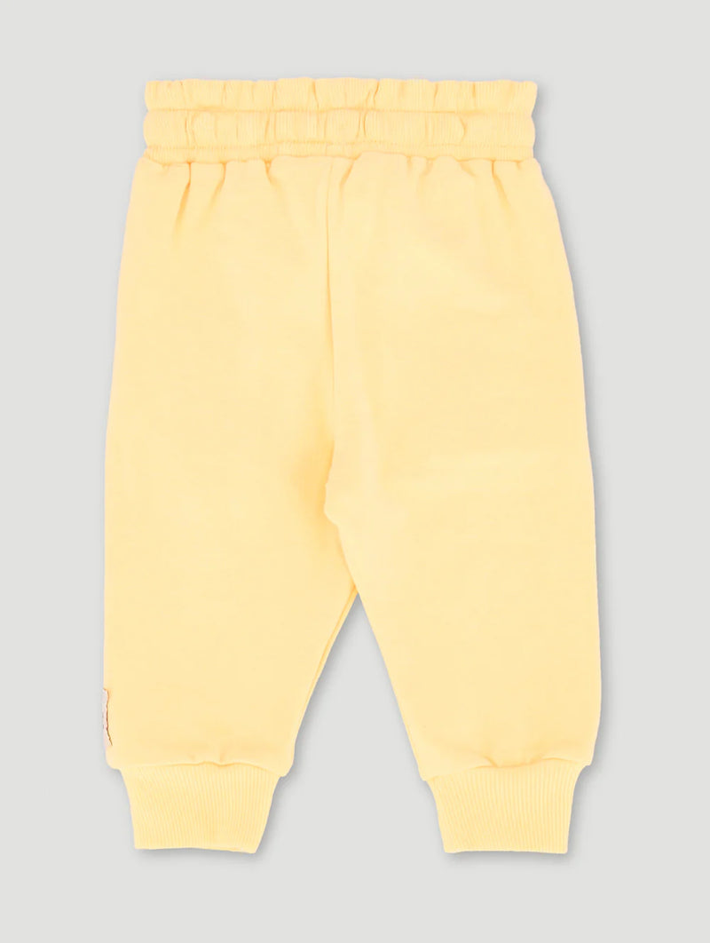 Keedo Baby Girls Yellow Paperbag Jogger