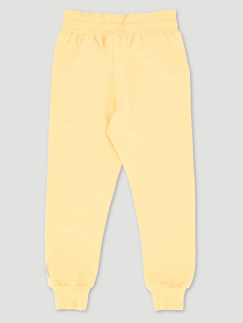 Keedo Girls Yellow Paperbag Jogger