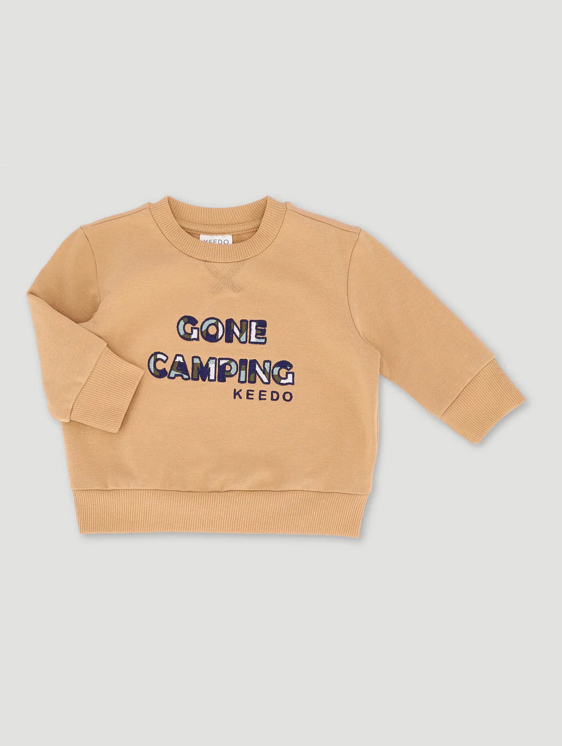 Keedo Baby Boys Rust Sweater