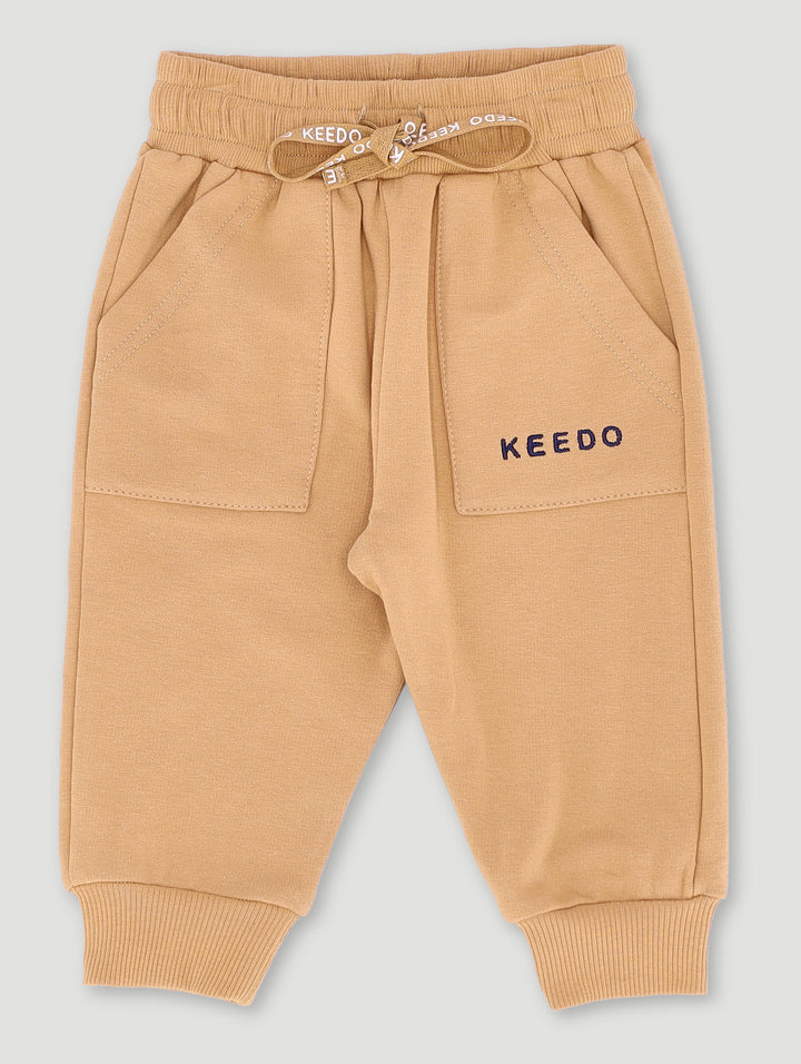 Keedo Baby Boys Fashion Jogger - Rust