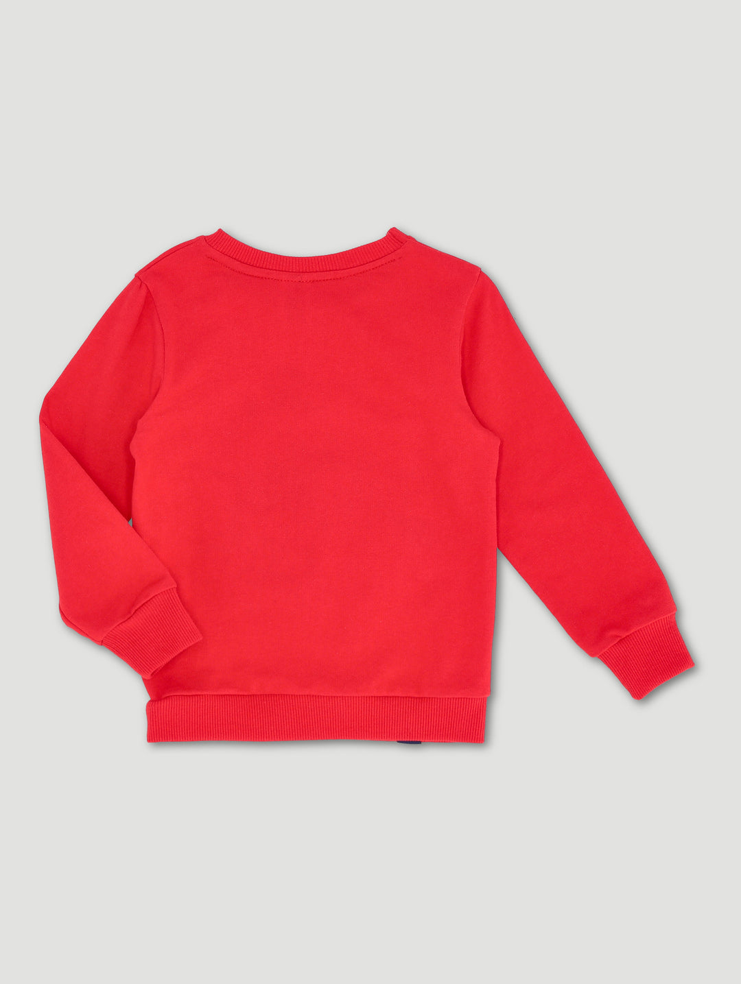 Pre-Boys Mickey Graffiti Fleece Crew Top - Red