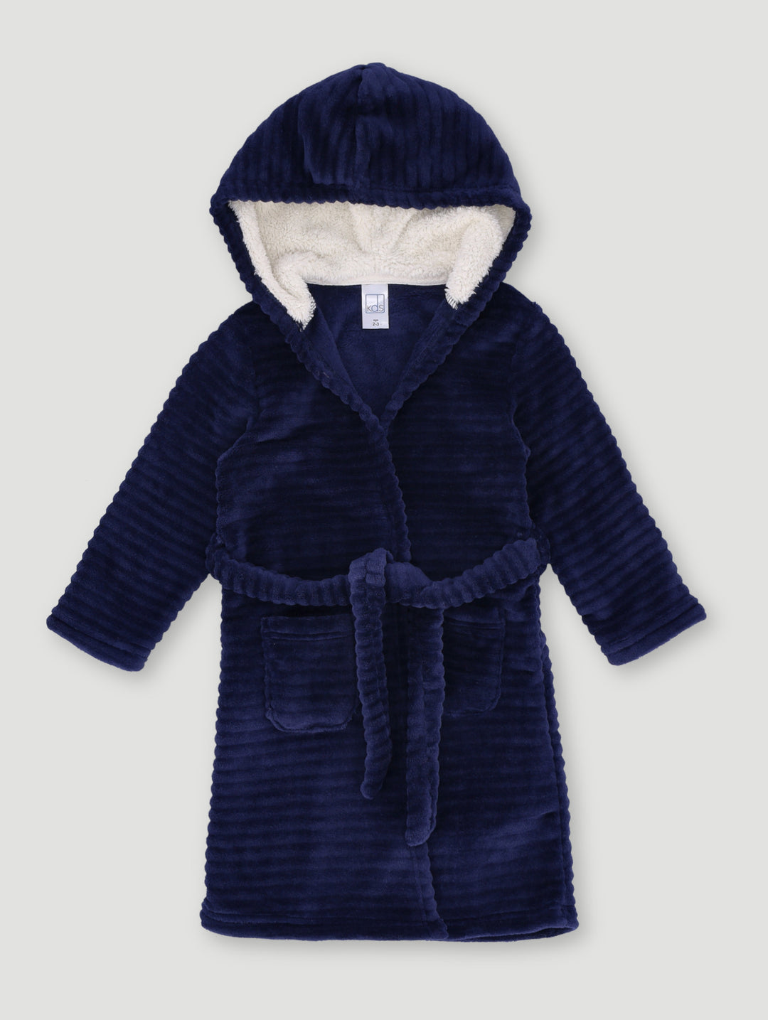 Pre-Boys Embossed Gown - Airforce