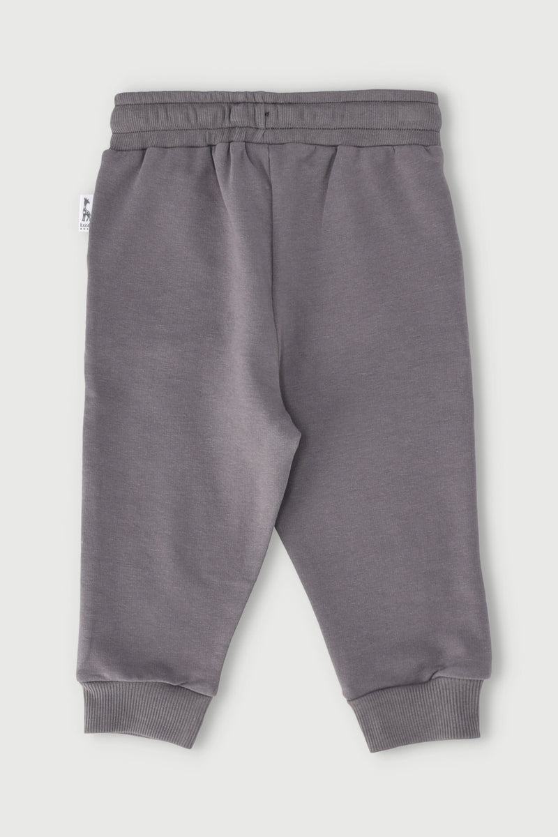 Keedo Baby Girls Fashion Jogger - Charcoal