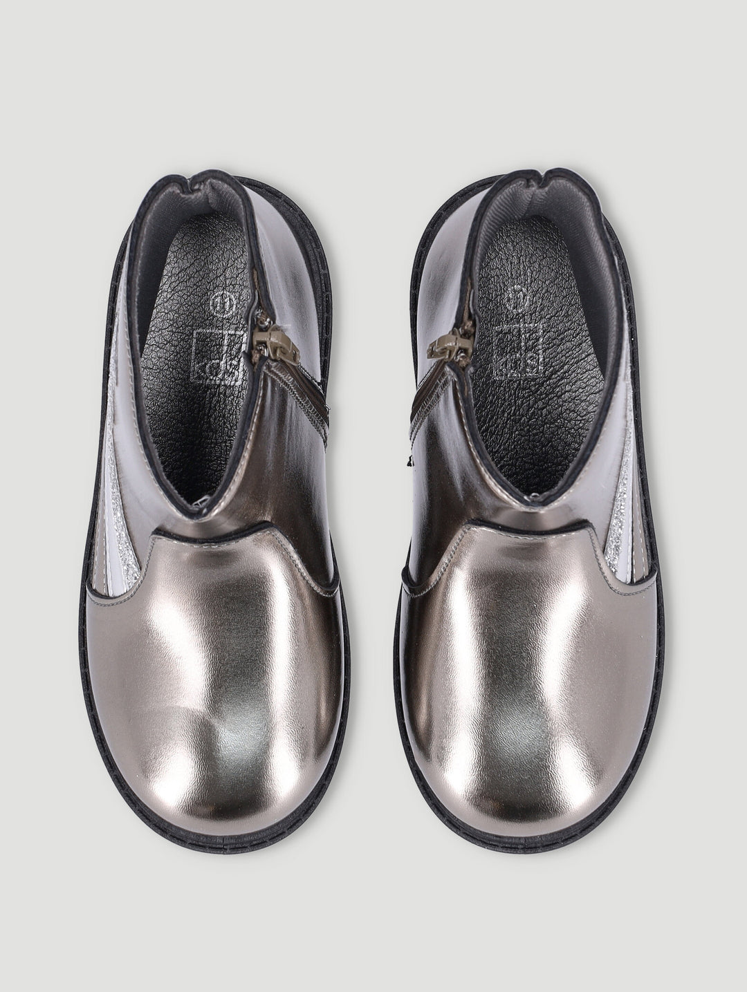 Pre-Girls Applique Boot - Peweter