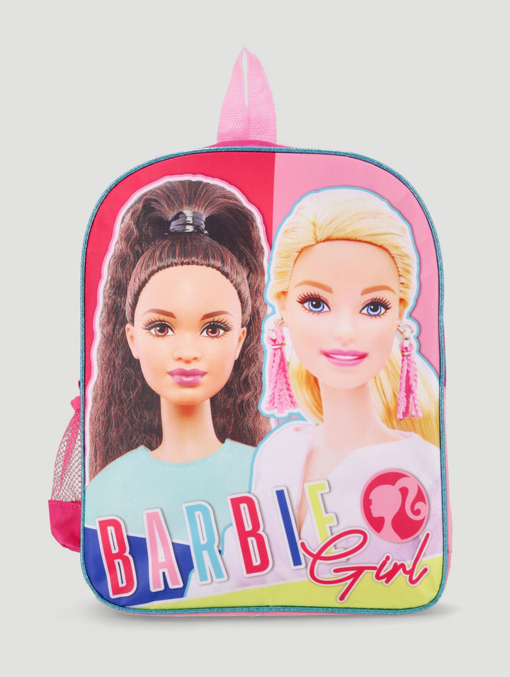 Pre-Girls Barbie Double Sided Backpack - Pink