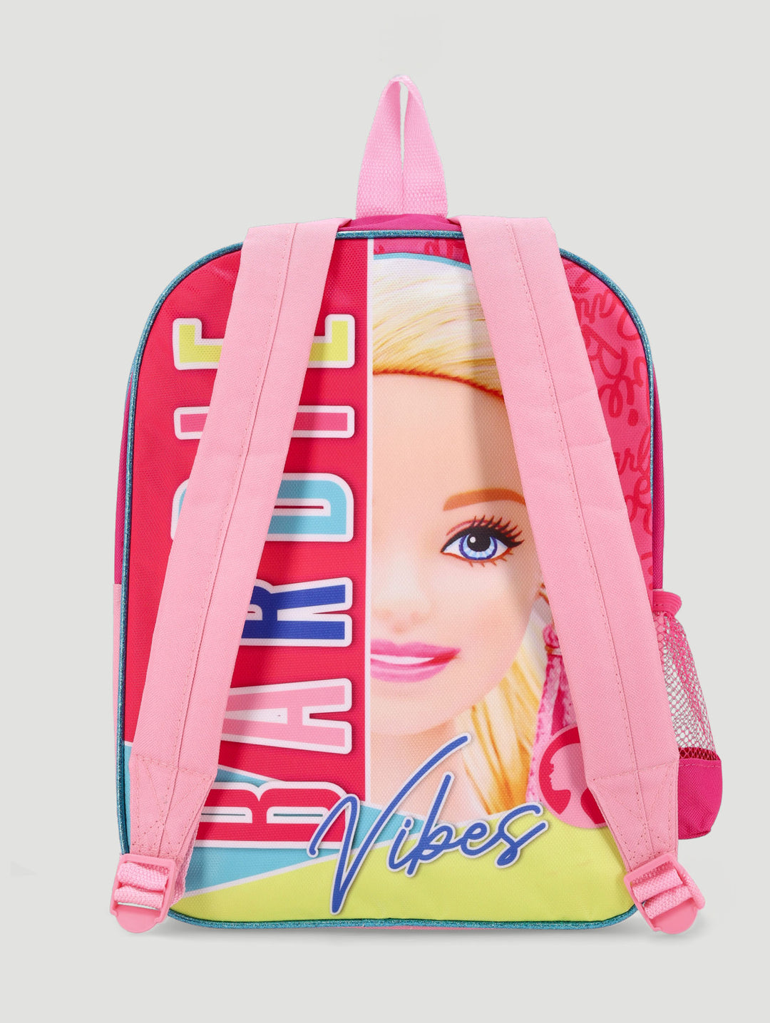 Pre-Girls Barbie Double Sided Backpack - Pink
