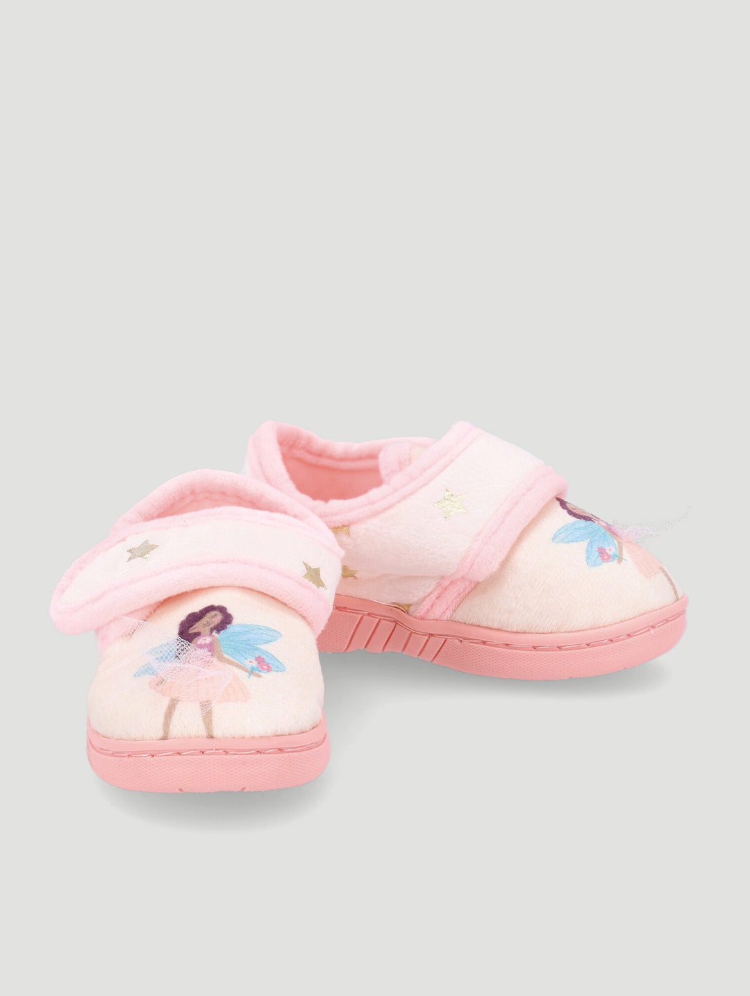 Pre-Girls Ballerina Novelty Slipper - White/Pink