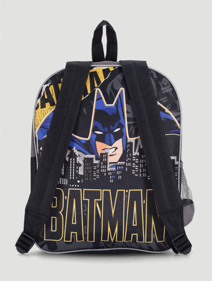 Pre-Boys Batman Double Sided Backpack - Black