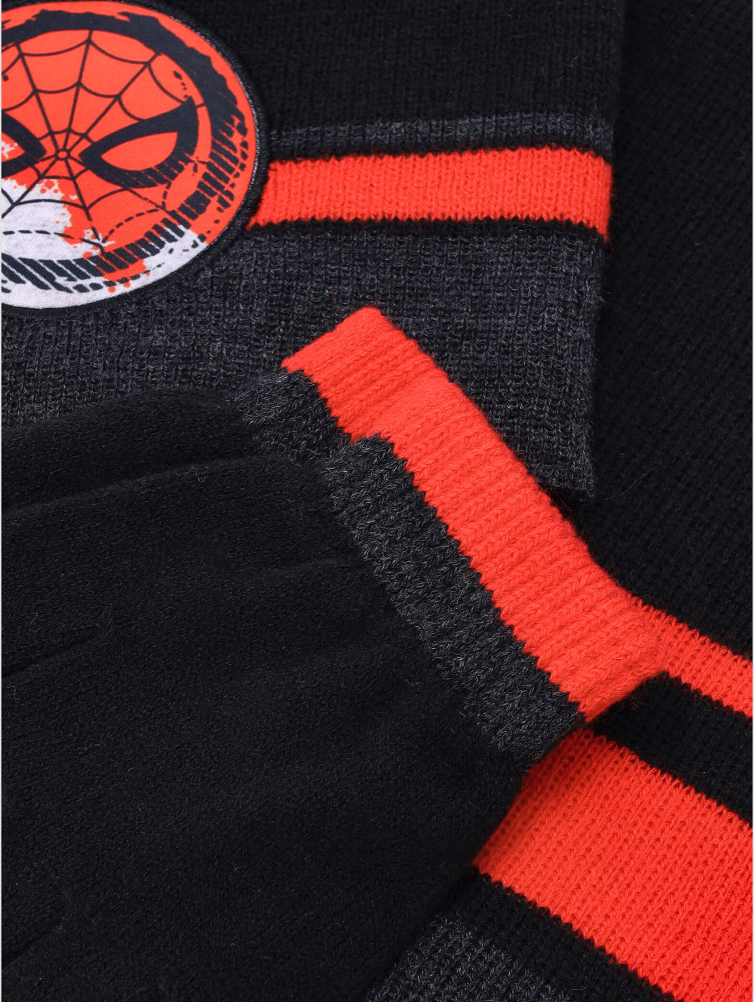 Pre-Boys Spiderman 3 Pack Beanie Glove Scarf Set - Red